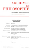 Cogito, ergo sum : induction et déduction