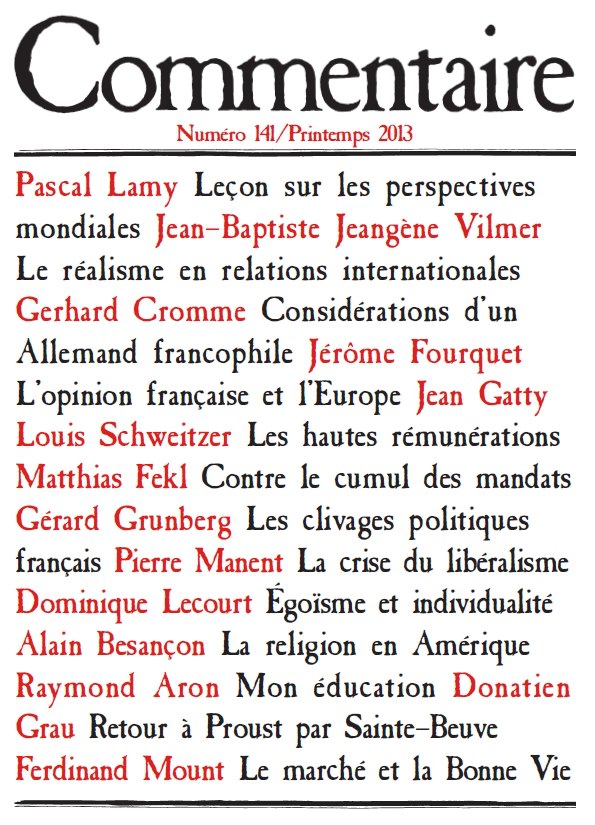 Pour un réalisme libéral en relations internationales